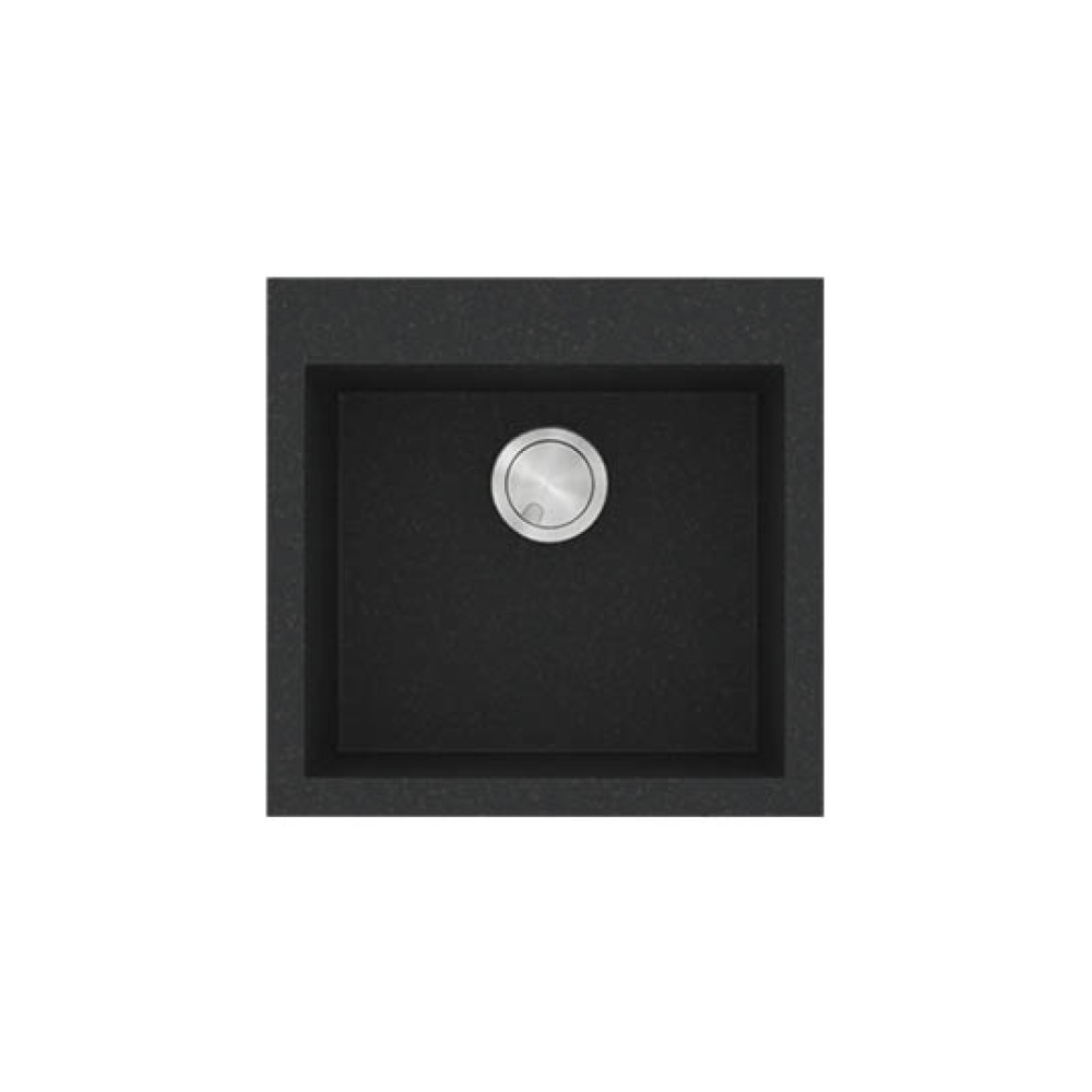 Νεροχύτης Κουζίνας Ultra Granite 816 50x50cm Grafite Νεροχύτης Κουζίνας Ultra Granite 816 50x50cm Grafite