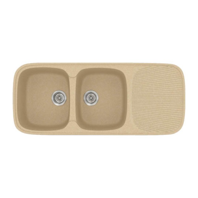 Kitchen Sink Classic 300 116x50cm Granite Cappuccino