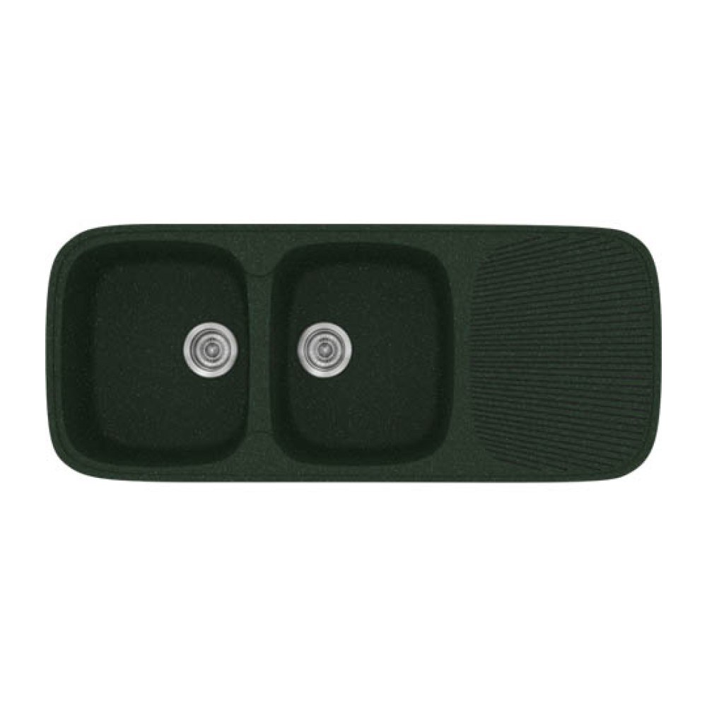 Νεροχύτης Κουζίνας Classic 300 116x50cm Granite Green