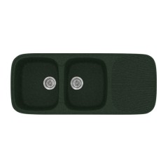 Νεροχύτης Κουζίνας Classic 300 116x50cm Granite Green