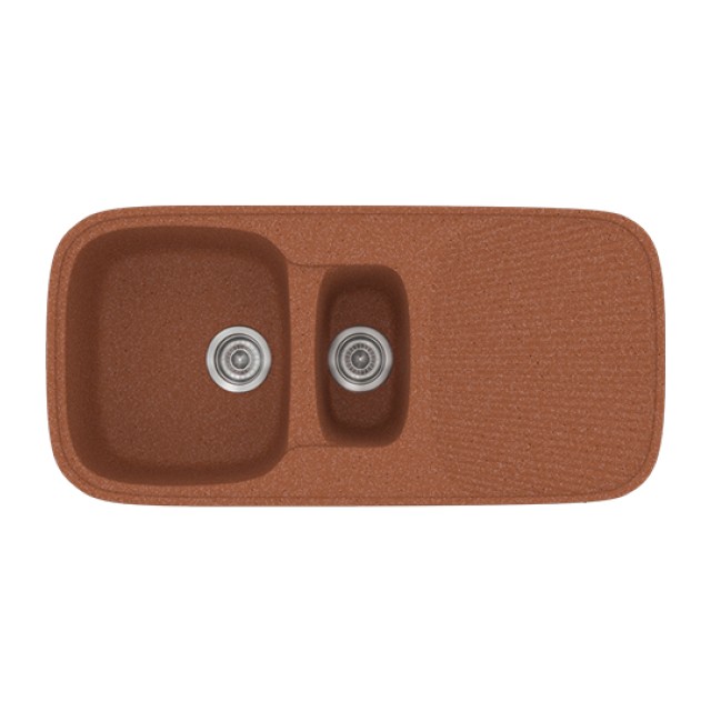 Kitchen Sink Classic 301 97x50cm Granite Terracotta