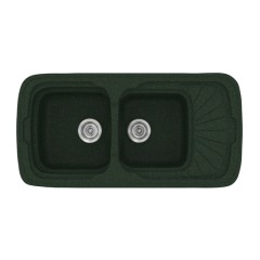 Νεροχύτης Κουζίνας Classic 304 96x51cm Granite Green
