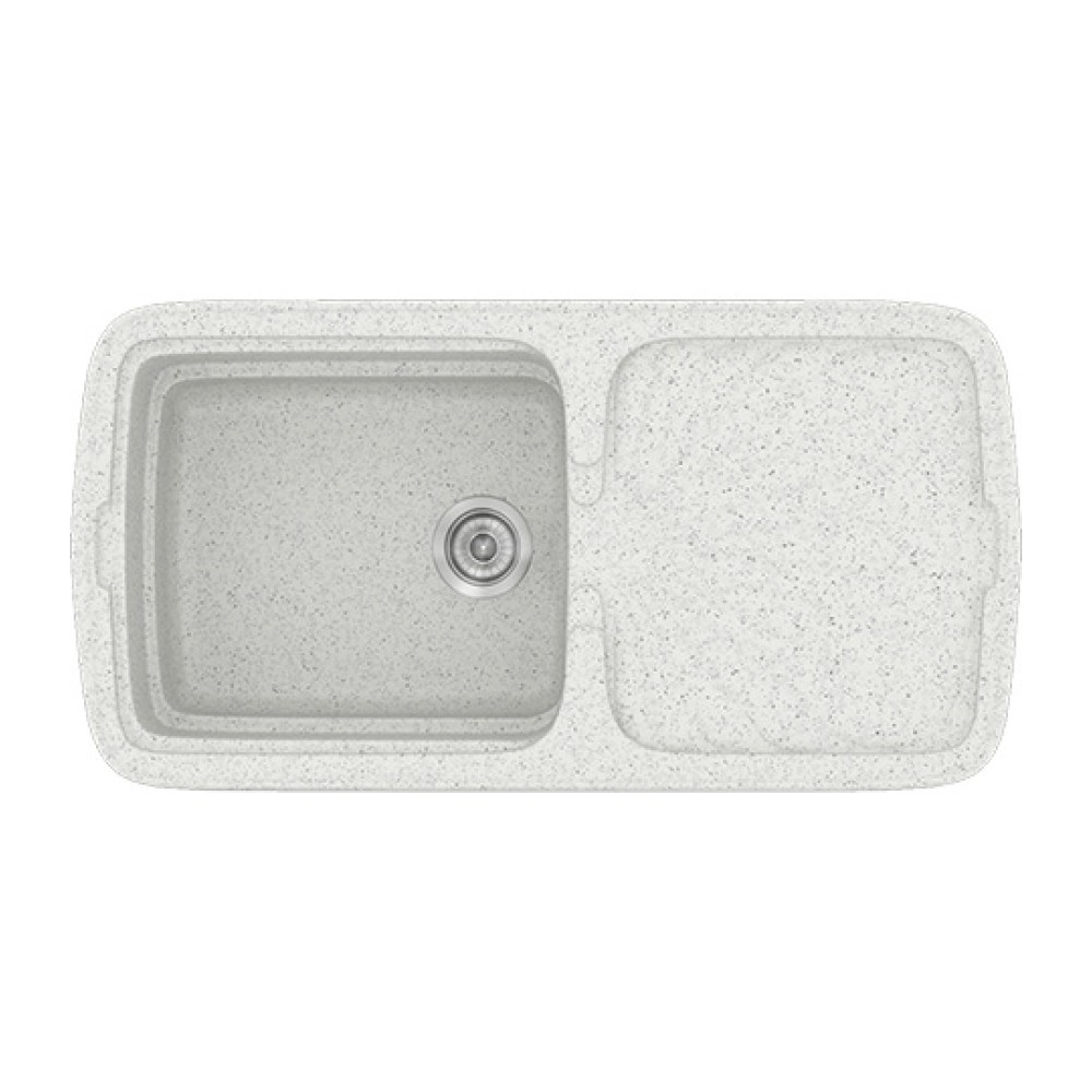 Νεροχύτης Κουζίνας Classic 306 96x51cm Granite White