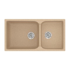 Νεροχύτης Κουζίνας Classic 307 92x51cm Granite Beige