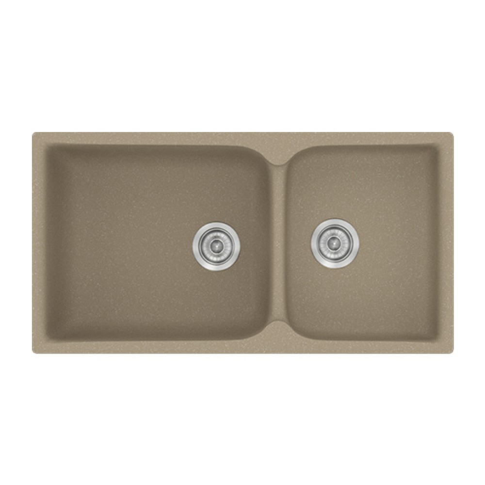 Νεροχύτης Κουζίνας Classic 307 92x51cm Granite Taupe