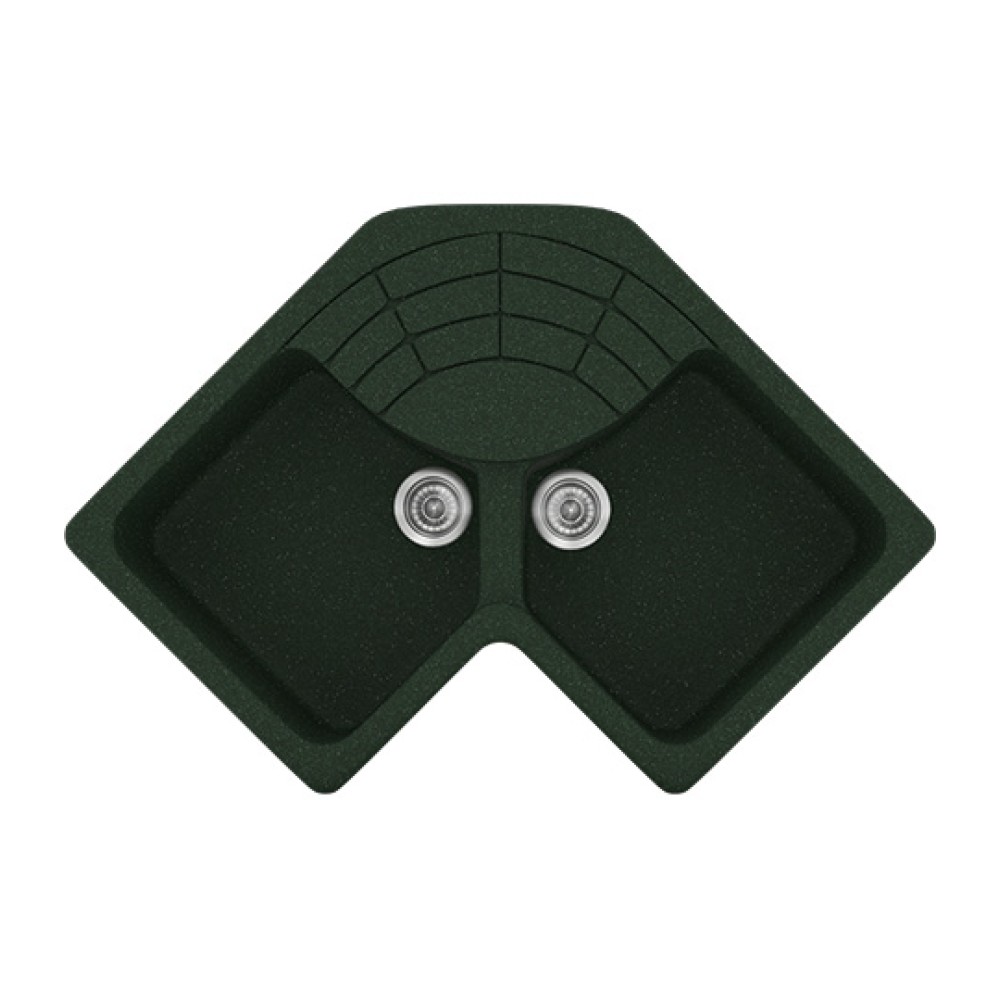 Νεροχύτης Κουζίνας Classic 310 83x83x50cm Granite Green