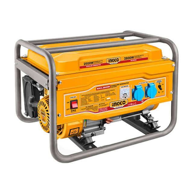 Γεννήτρια Βενζίνης GE30005 3.5kVA με Χειρόμιζα Ingco