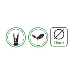 Ψαλίδι Κλάδου Κοντό Κυρτό Inox Agroforce 16.5cm