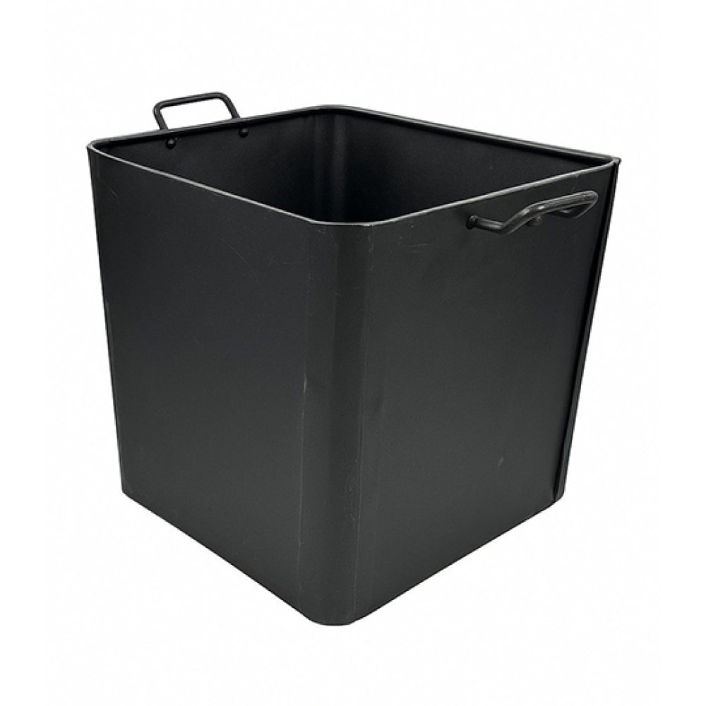 Metal Wood Bucket with Handles 42x40x40cm