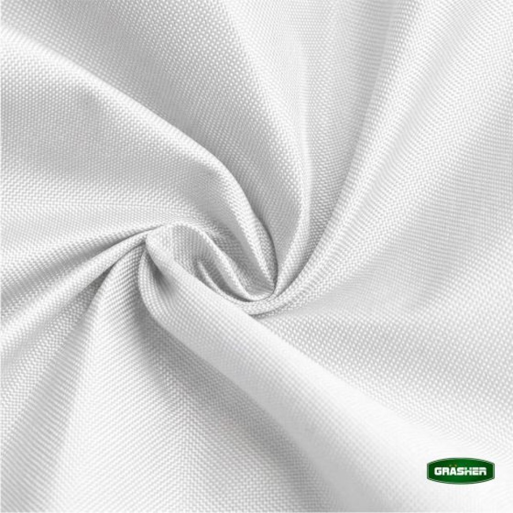 Πανί Σκίασης Oxford Τετράγωνο Αδιάβροχο Λευκό 3x3m Grasher
