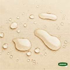 Πανί Σκίασης Oxford Τετράγωνο Αδιάβροχο Εκρού 5x5m Grasher