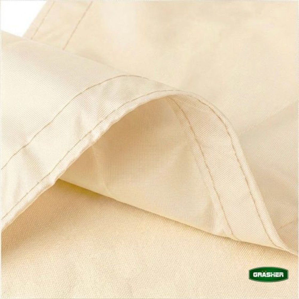 Πανί Σκίασης Oxford Τρίγωνο Αδιάβροχο Εκρού 5x5x5m Grasher