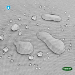 Πανί Σκίασης Oxford Τρίγωνο Αδιάβροχο Γκρι 3.5x3.5x3.5m Grasher