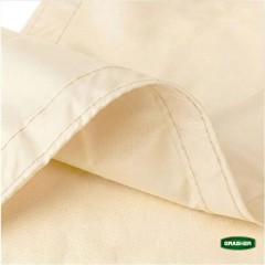 Πανί Σκίασης Oxford Τρίγωνο Αδιάβροχο Εκρού 3.5x3.5x3.5m Grasher