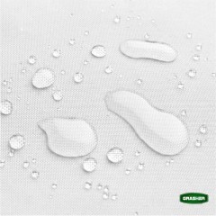 Πανί Σκίασης Oxford Τρίγωνο Αδιάβροχο Λευκό 3.5x3.5x3.5m Grasher