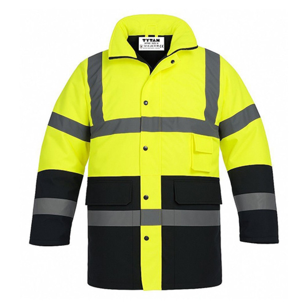 Two-Tone High-Visibility Work Jacket Tytan Cresman M