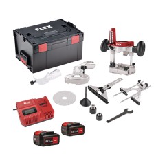 Φρέζα Περιθωρίων & Ρούτερ Μπαταρίας CER 18.0-EC/5.0 Set Flex