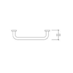 Μπάρα Στήριξης 50cm Inox SS304 Ø18 74217 Tema