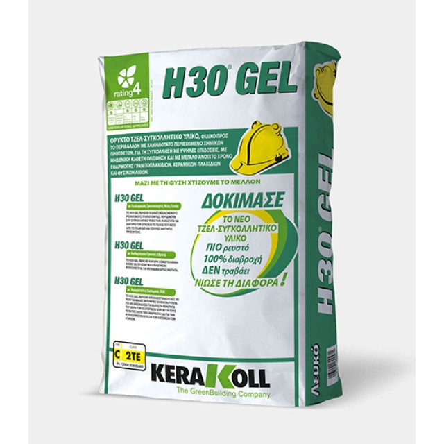Κόλλα Πλακιδίων H30 Gel 25kg Kerakoll