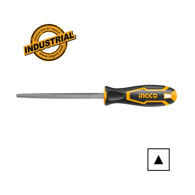 Λίμα Σιδήρου Τριγωνική 20cm Ingco