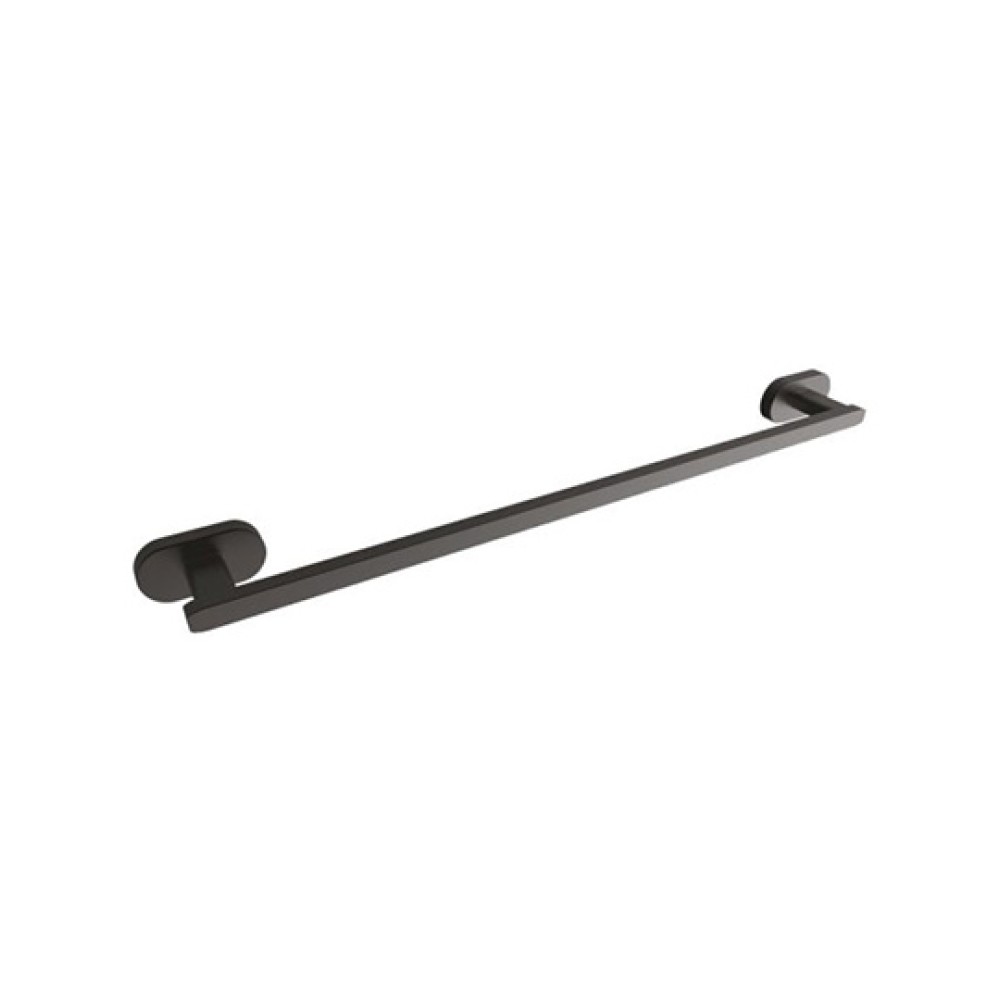 Πετσετοκρεμάστρα Μπάνιου 50cm Black Matt Planet PL18804N Tema