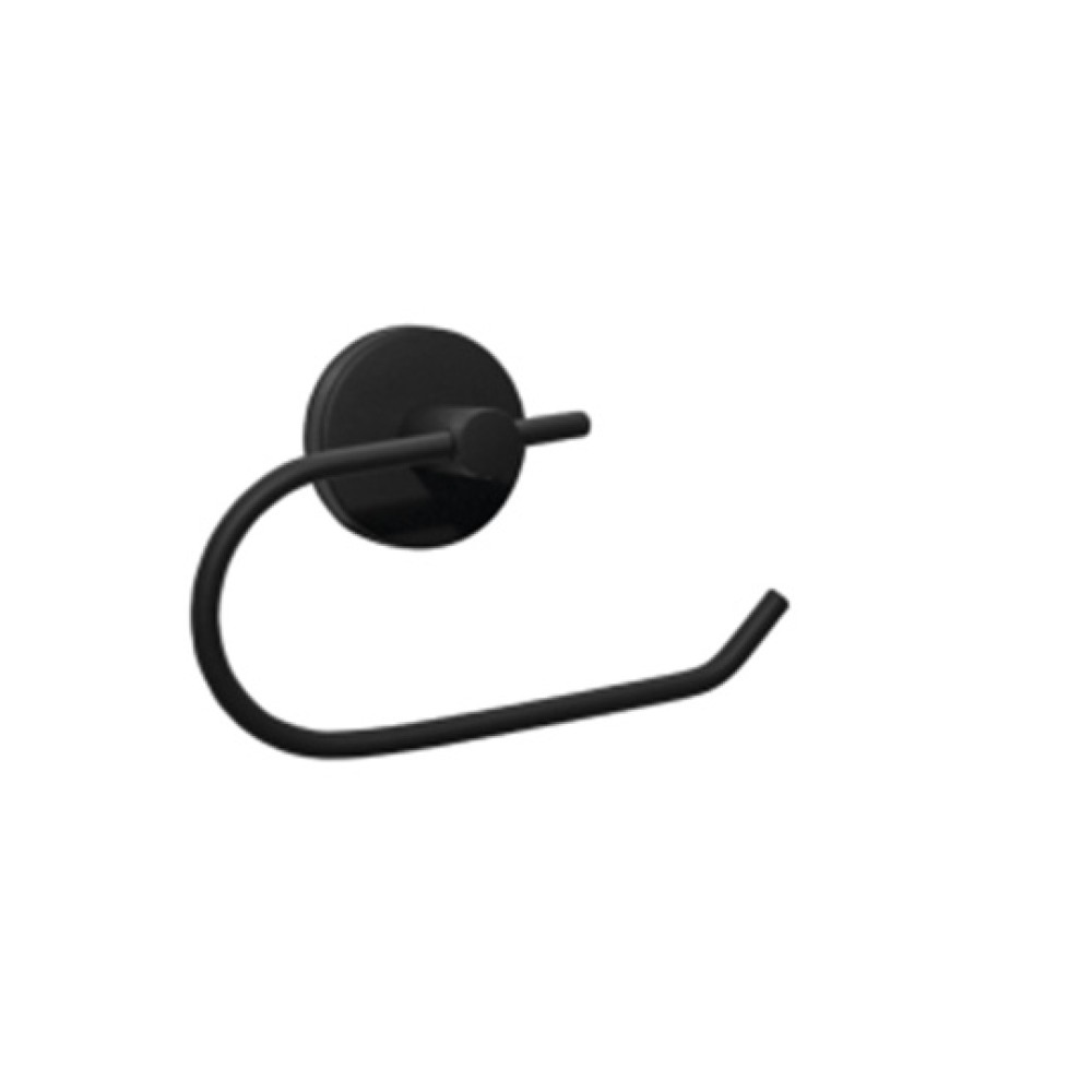 Χαρτοθήκη Μπάνιου Χωρίς Κάλυμμα Black Matt Planet DR27004N Tema
