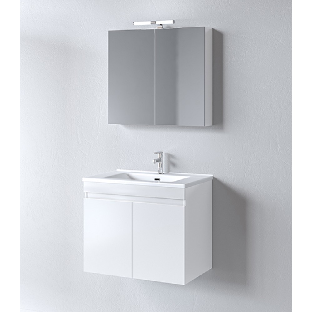 Σετ Μπάνιου Omega Λευκό 75cm