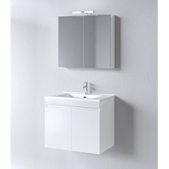 Σετ Μπάνιου Omega Λευκό 75cm