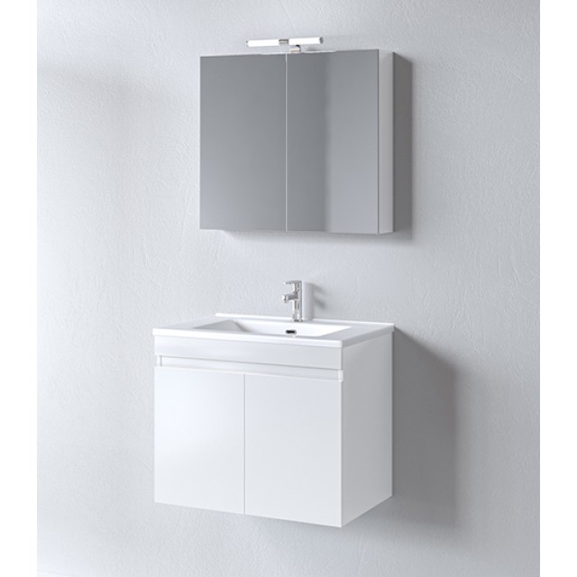 Σετ Μπάνιου Omega Λευκό 75cm