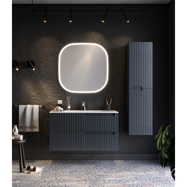 Bathroom Furniture Enza Anthracite Mat 100cm