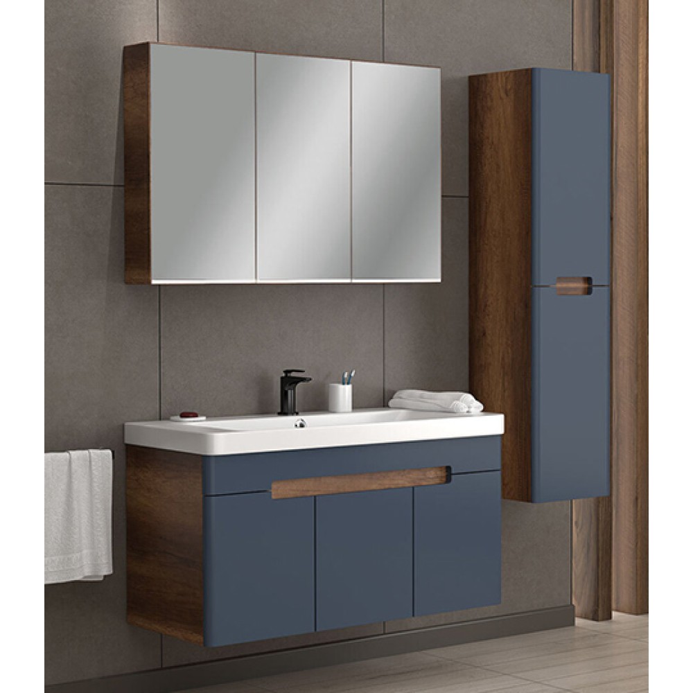 Σετ Μπάνιου Trend Ανθρακί Ματ 105cm