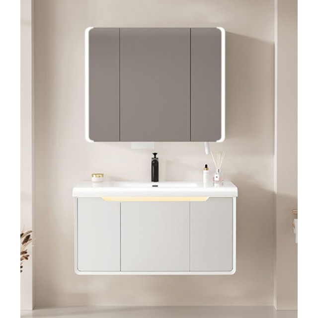 Bathroom Furniture Michele Silver 100cm