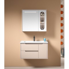 Σετ Μπάνιου Athena Απαλό Κίτρινο 80cm