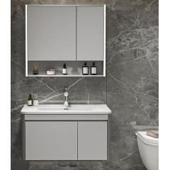 Σετ Μπάνιου Yvonne Γκρι 80cm