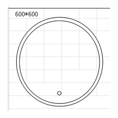 Σετ Μπάνιου Evelyn Καφέ 60cm