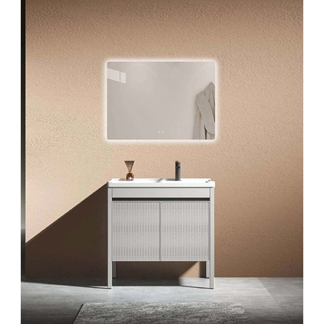 Σετ Μπάνιου Dryas Γκρι 60cm