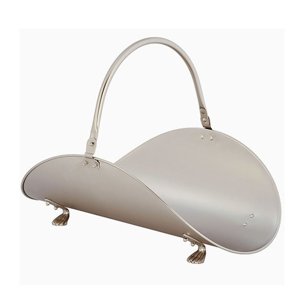 Nickel Matte Fireplace Basket A020