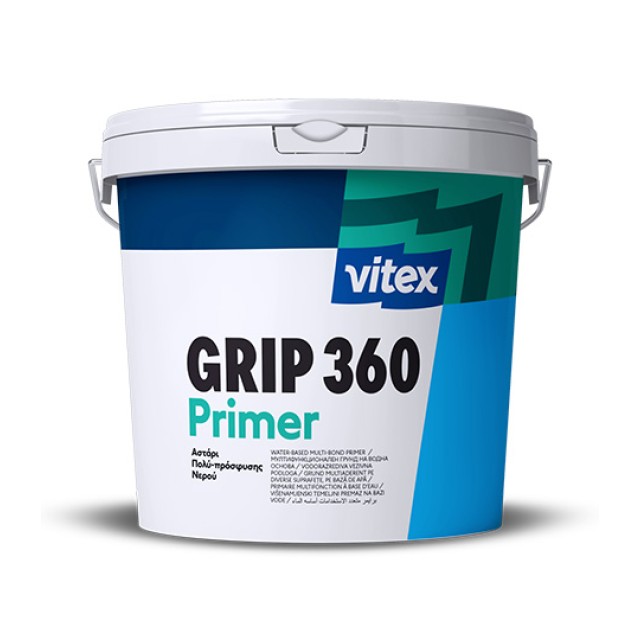 Vitex Grip 360 Ακρυλικό Αστάρι Λευκό 0.75L
