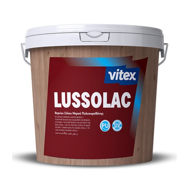 Vitex Lussolac Νερού Βερνίκι Ξύλου Άχρωμο Ματ 0.75L