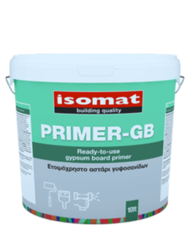 Isomat Primer-GB Αστάρι Γυψοσανίδας Λευκό 3L