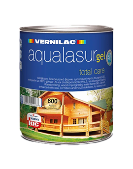 Vernilac Aqualasur Gel Βερνίκι Ξύλου Άχρωμο 0.75L