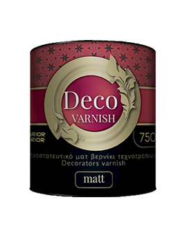 Pellachrom Deco Varnish Βερνίκι Κιμωλίας Ματ 0.75L