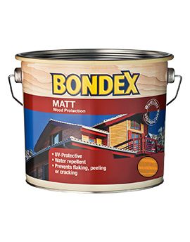 Bondex Mat Συντηρητικό Εμποτισμού Ξύλου Τικ No729 2.5L