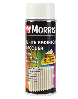 Σπρέι Βαφής για Καλοριφέρ Morris Λευκό 400ml