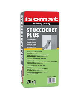 Isomat Stuccocret Plus Στόκος Ρητινούχος Σπατουλαρίσματος 20kg