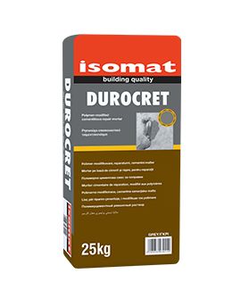 Isomat Durocret Τσιμεντοκονίαμα Επισκευαστικό Ρητινούχο Γκρι 25kg