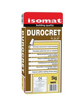 Isomat Durocret Τσιμεντοκονίαμα Επισκευαστικό Ρητινούχο Λευκό 5kg