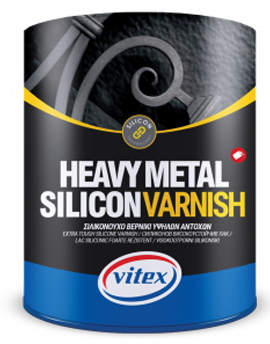 Vitex Heavy Metal Silicon Varnish Γυαλιστερό Βερνίκι Μετάλλου 0.75L