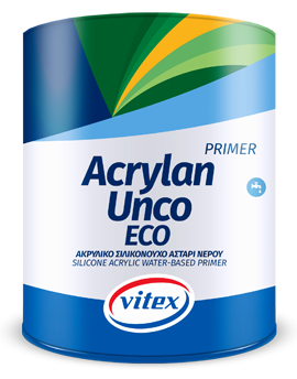 Vitex Acrylan Unco Eco  Σιλικονούχο - Ακρυλικό Αστάρι Νερού 1L