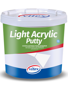 Vitex Light Acrylic Putty Ελαφρύς Ακρυλικός Στόκος 0.75L